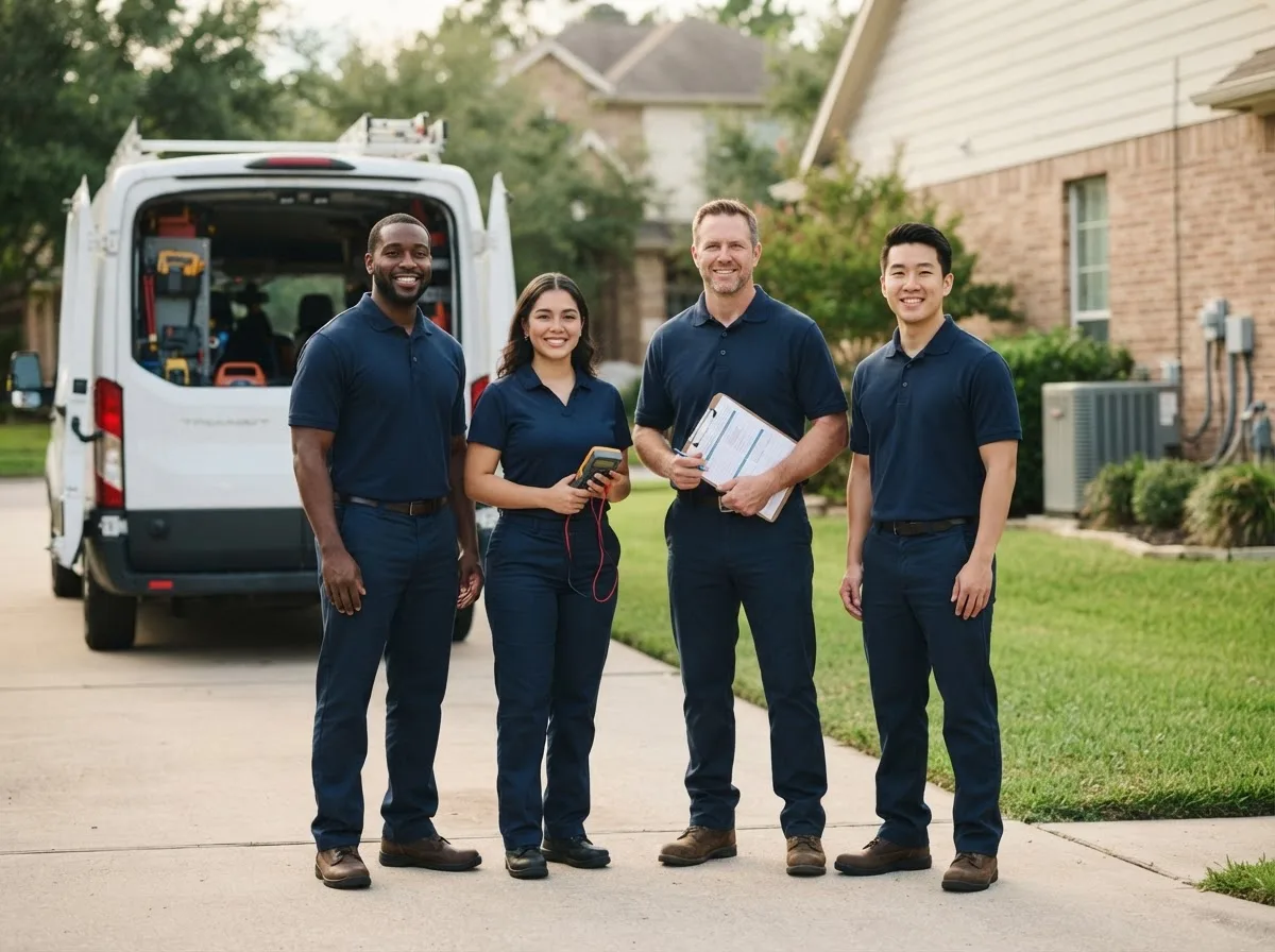 Certified HVAC technician near Olin, IA